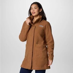 Columbia Women's Brown Teddy Jacket